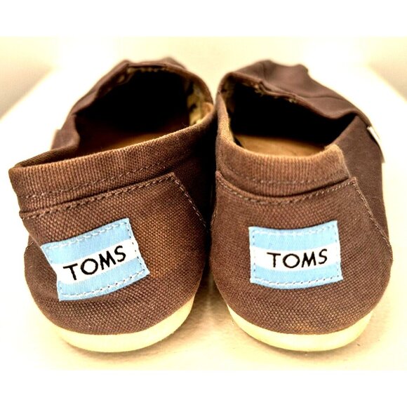 TOMS Womens Shoes Alpargata Slip On Original Canvas Classics Casual Gray 7.5 - Picture 7 of 13